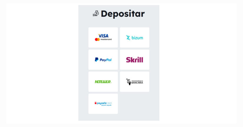 metodos de depósito en Casino Barcelona incluyendo Bizum