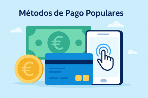 Métodos de pago populares en casinos online